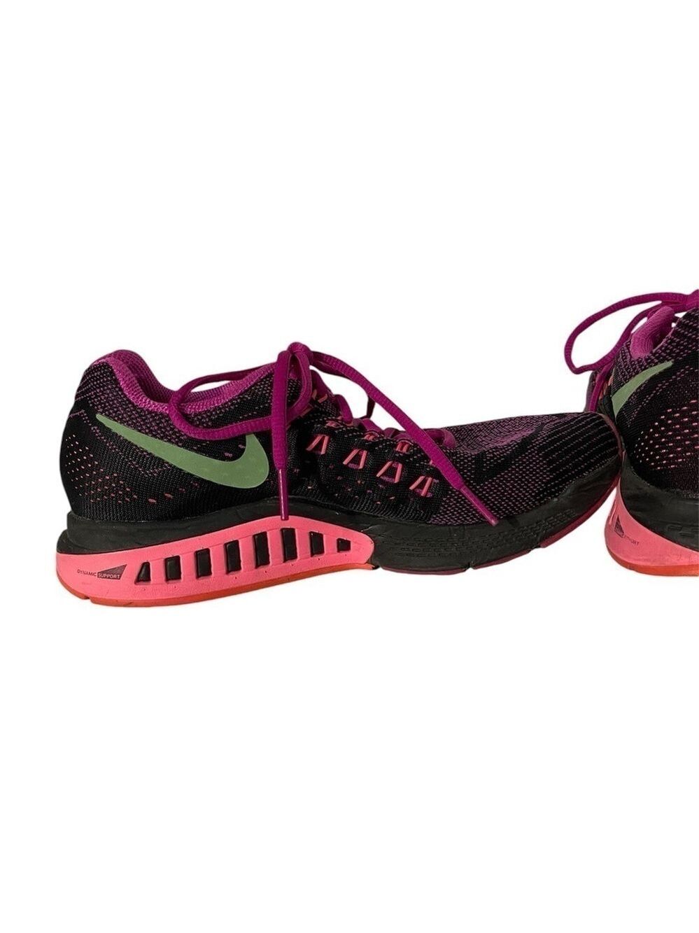 Nike Air Zoom Structure Fuchsia Women’s Sneakers Shoes Size: 7 - Picture 3 of 7